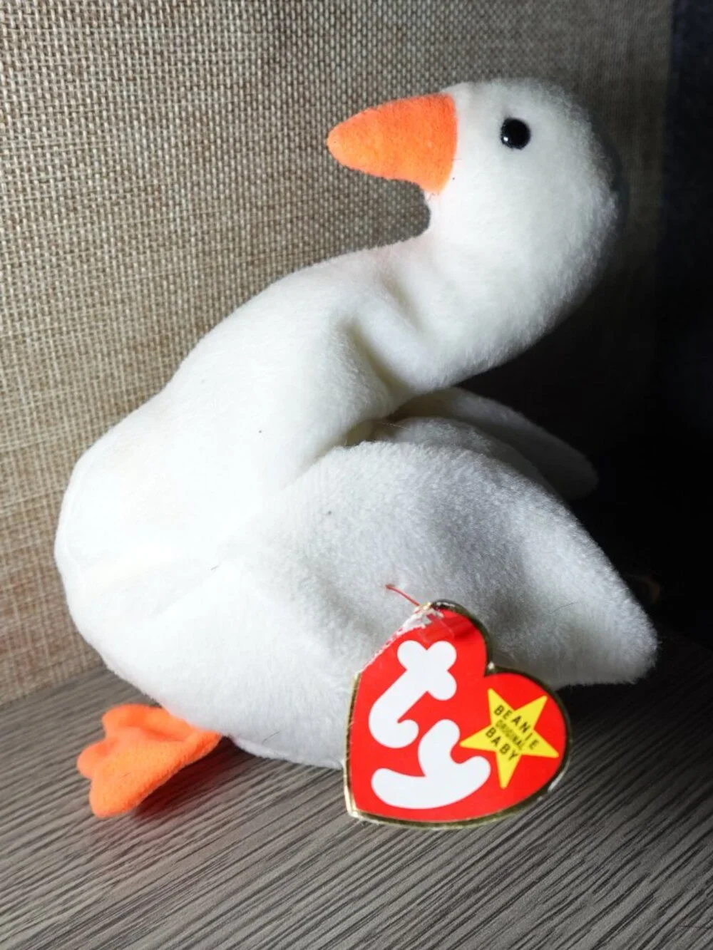 Vintage Ty Gracie Swan Beanie Baby
